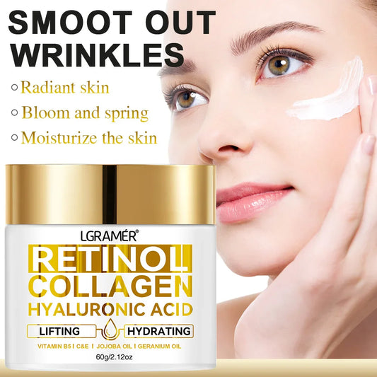 Retinol Face Cream – Anti-Aging Moisturizer for Wrinkles, Firming & Deep Hydration